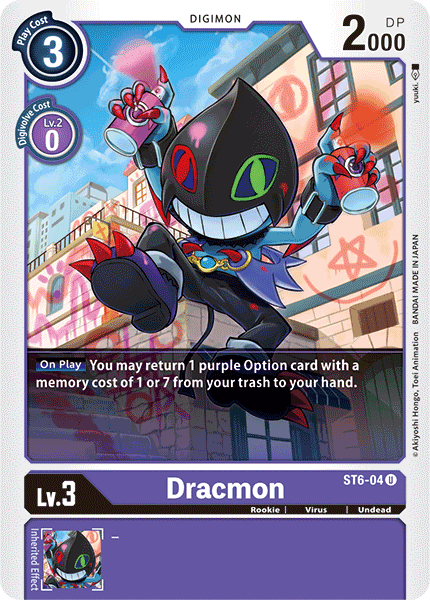 Dracmon [ST6-04] [Starter Deck: Venomous Violet] | Card Merchant Takapuna