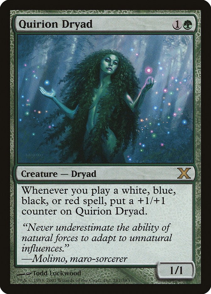 Quirion Dryad [Tenth Edition] | Card Merchant Takapuna