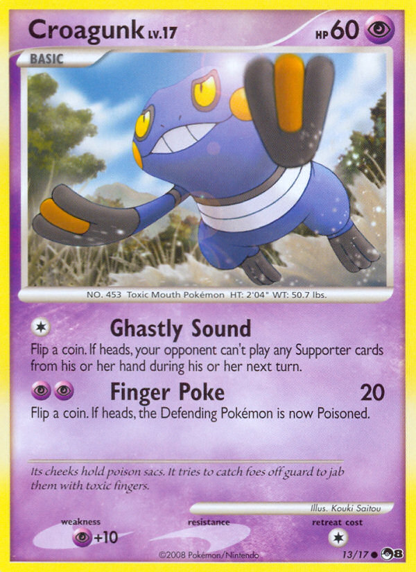 Croagunk (13/17) [POP Series 8] | Card Merchant Takapuna