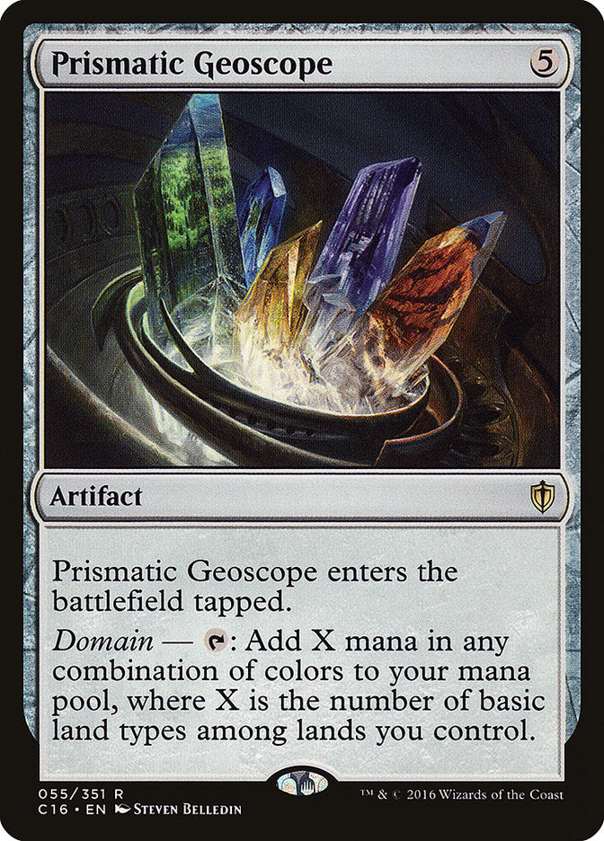 Prismatic Geoscope [Commander 2016] | Card Merchant Takapuna