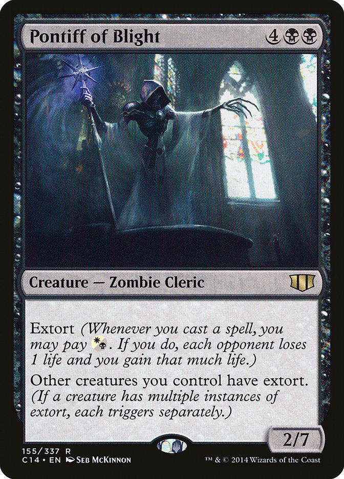 Pontiff of Blight [Commander 2014] | Card Merchant Takapuna