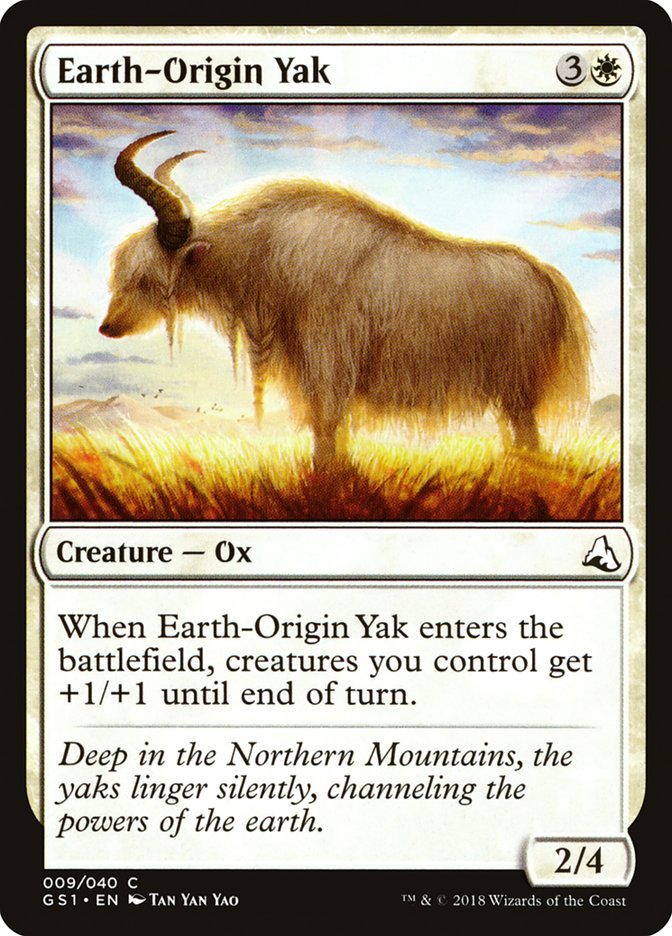 Earth-Origin Yak [Global Series Jiang Yanggu & Mu Yanling] | Card Merchant Takapuna