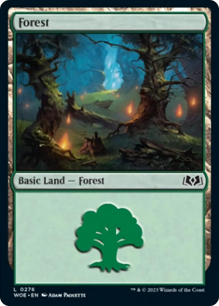 Forest (0276) [Wilds of Eldraine] | Card Merchant Takapuna