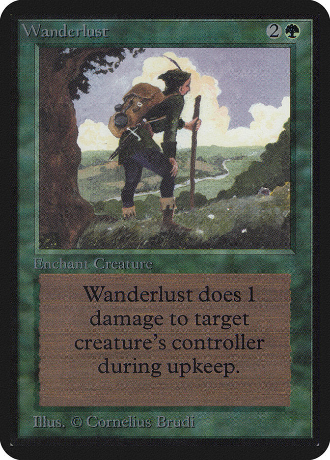 Wanderlust [Alpha Edition] | Card Merchant Takapuna