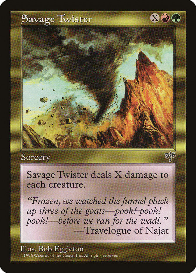 Savage Twister [Mirage] | Card Merchant Takapuna