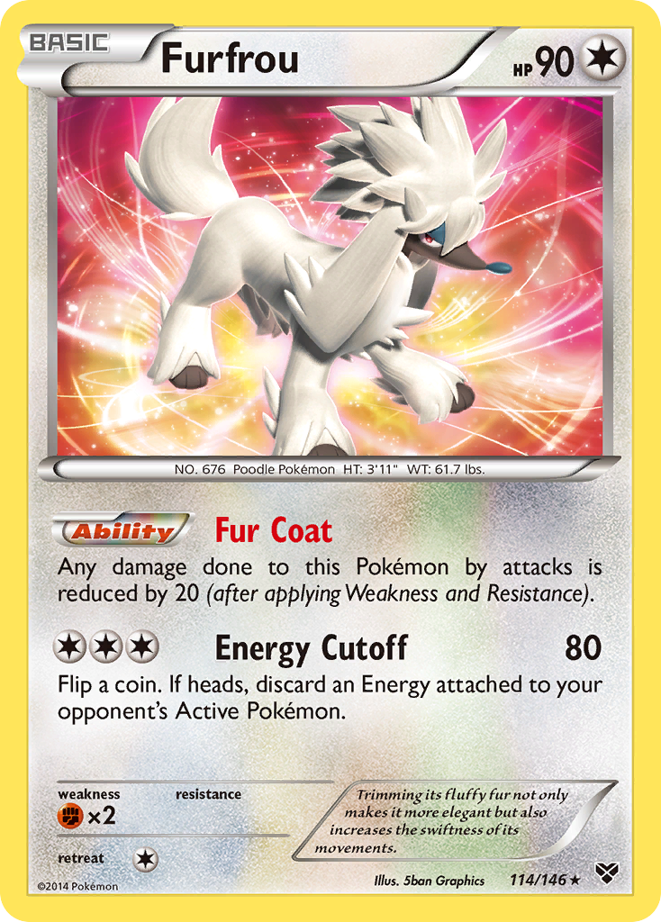 Furfrou (114/146) [XY: Base Set] | Card Merchant Takapuna