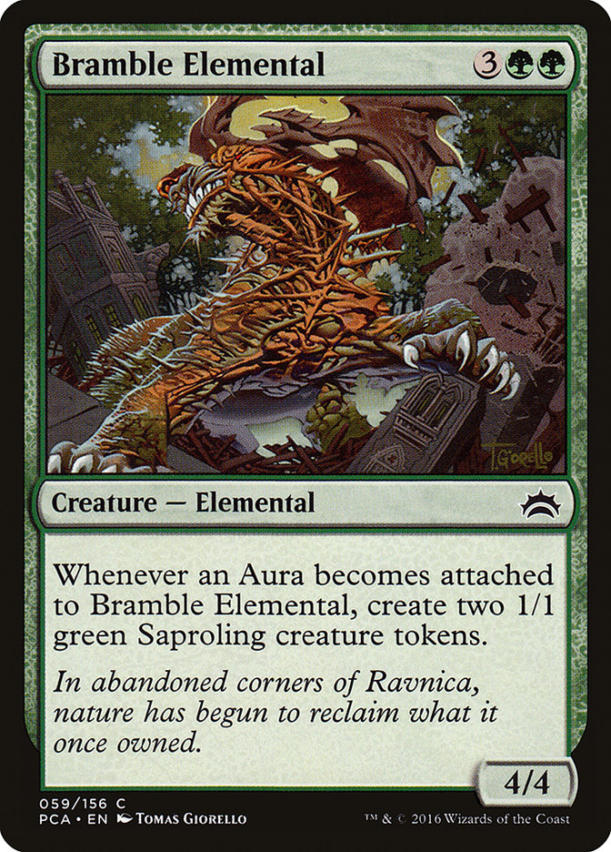 Bramble Elemental [Planechase Anthology] | Card Merchant Takapuna