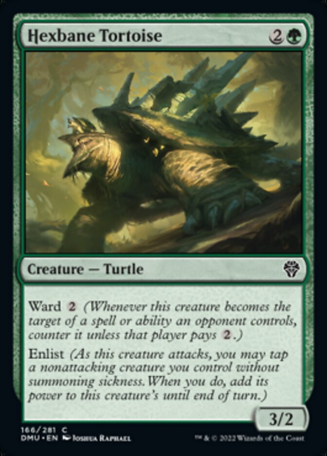 Hexbane Tortoise [Dominaria United] | Card Merchant Takapuna