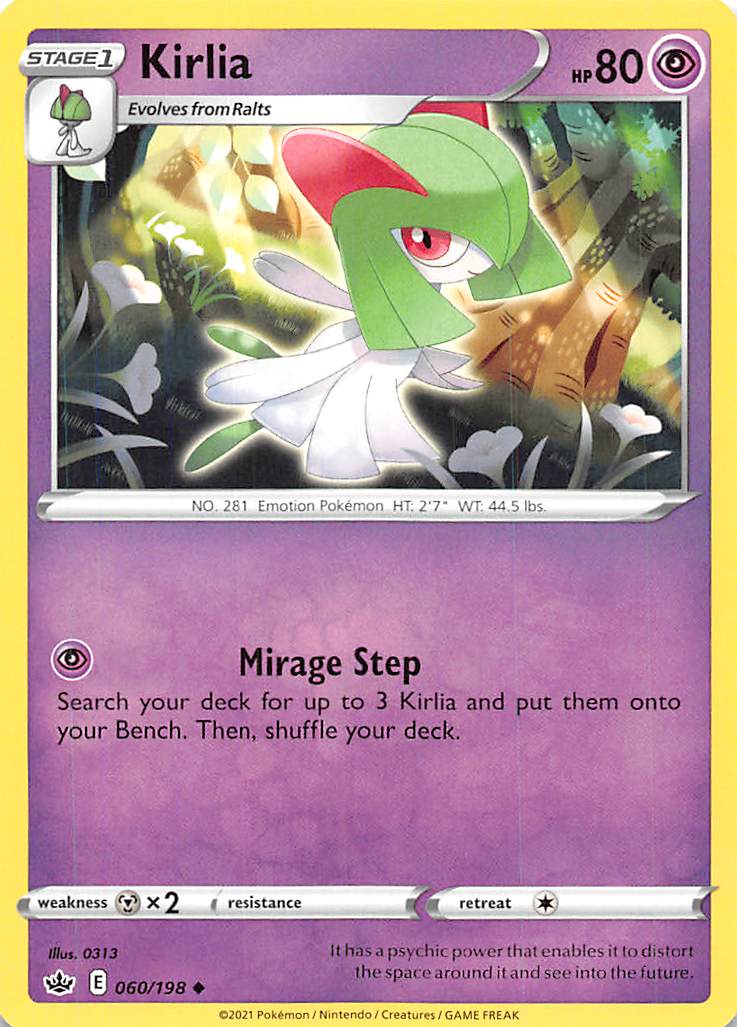 Kirlia (060/198) [Sword & Shield: Chilling Reign] | Card Merchant Takapuna