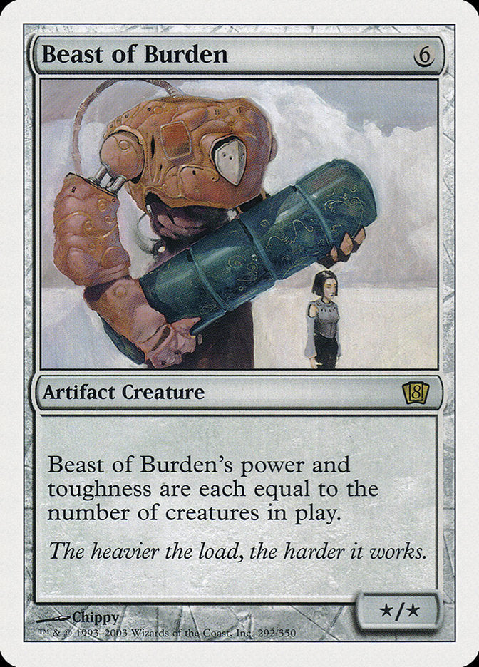 Beast of Burden [Eighth Edition] | Card Merchant Takapuna