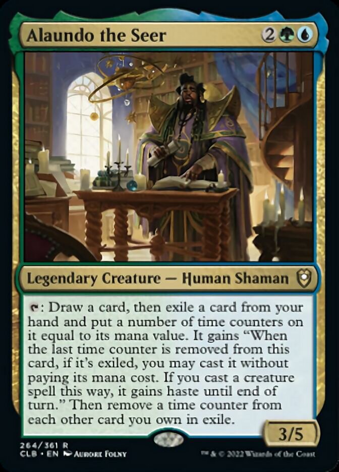 Alaundo the Seer [Commander Legends: Battle for Baldur's Gate] | Card Merchant Takapuna