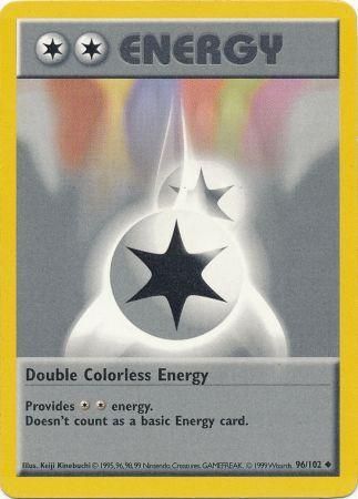 Double Colorless Energy (96/102) [Base Set Shadowless Unlimited] | Card Merchant Takapuna