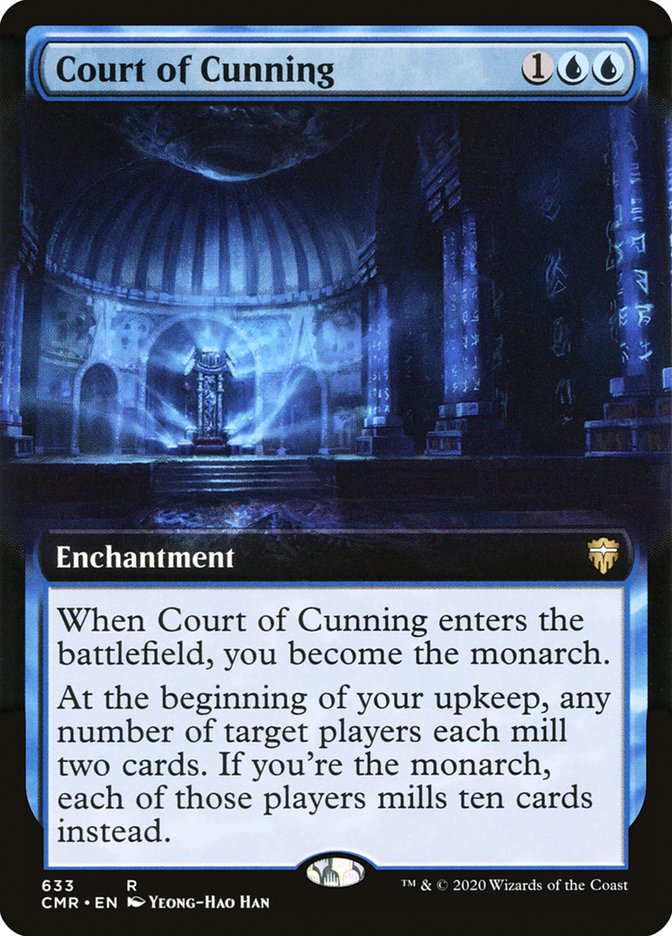 Court of Cunning (Extended Art) [Commander Legends] | Card Merchant Takapuna