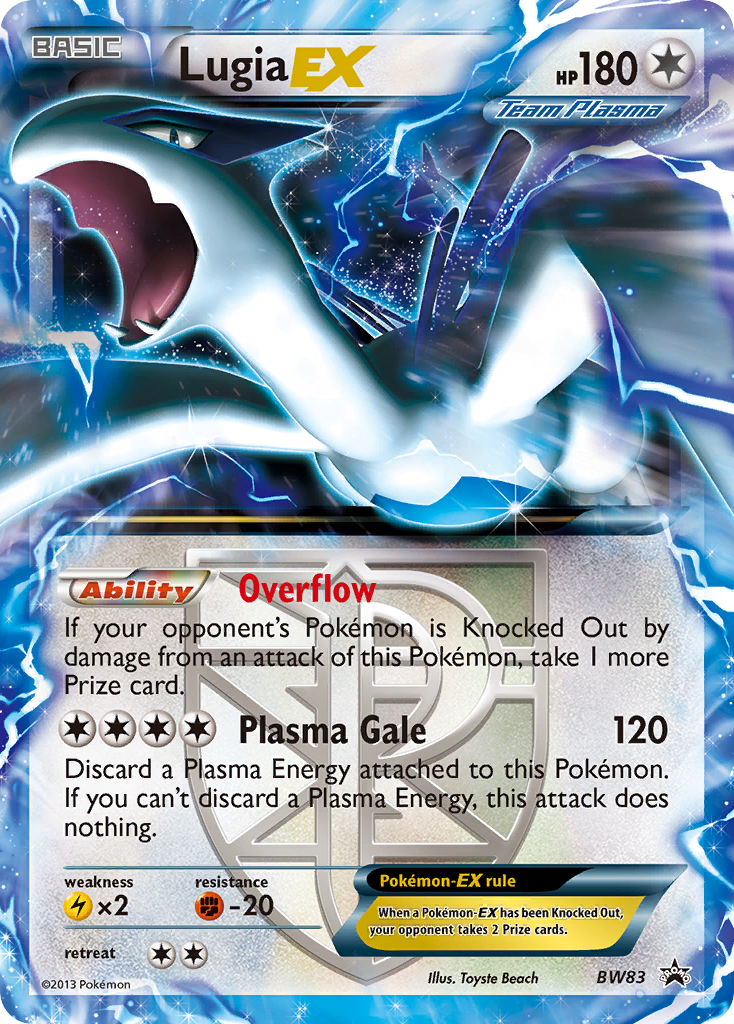 Lugia EX (BW83) [Black & White: Black Star Promos] | Card Merchant Takapuna