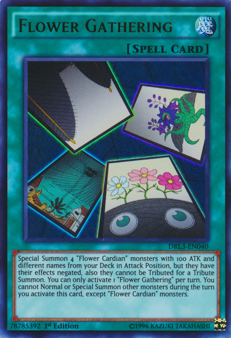 Flower Gathering [DRL3-EN040] Ultra Rare | Card Merchant Takapuna