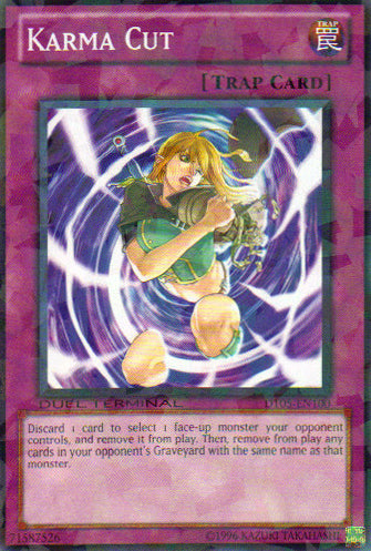 Karma Cut [DT05-EN100] Common | Card Merchant Takapuna