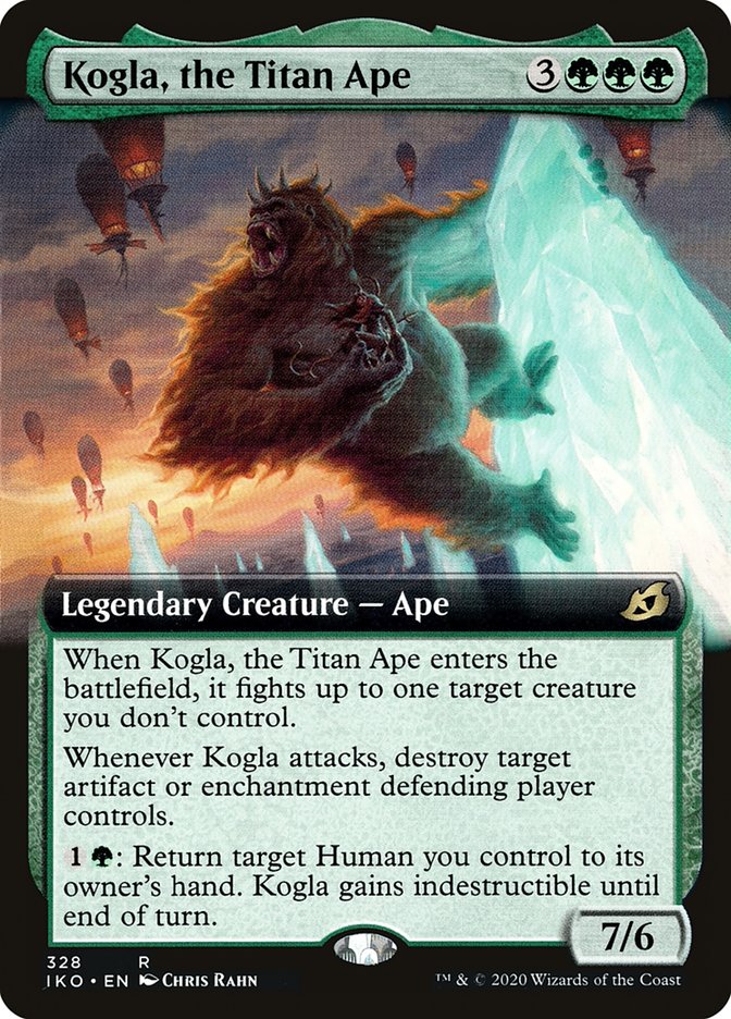 Kogla, the Titan Ape (Extended Art) [Ikoria: Lair of Behemoths] | Card Merchant Takapuna