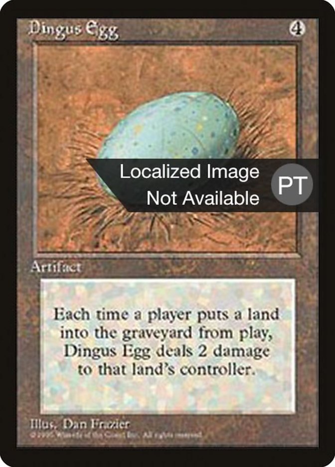 Dingus Egg [Fourth Edition (Foreign Black Border)] | Card Merchant Takapuna