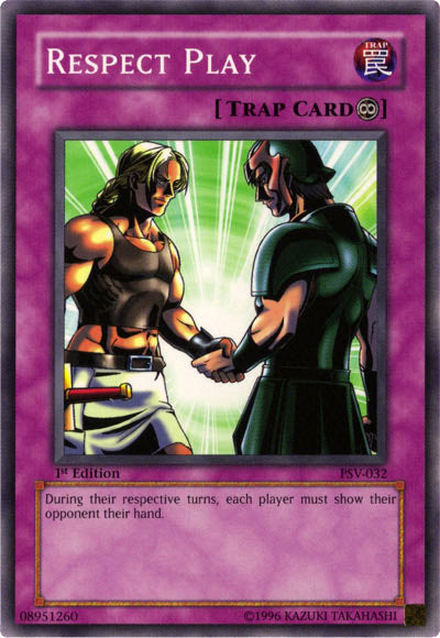 Respect Play [PSV-032] Common | Card Merchant Takapuna