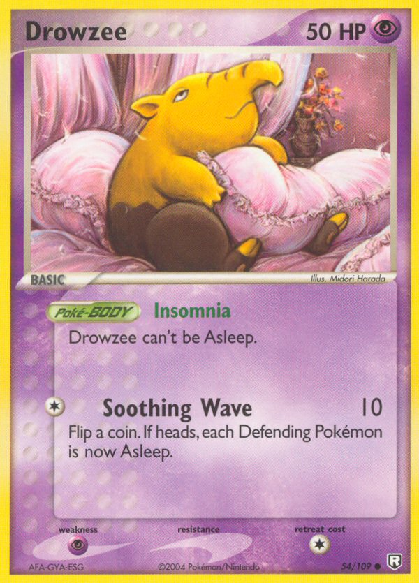 Drowzee (54/109) [EX: Team Rocket Returns] | Card Merchant Takapuna