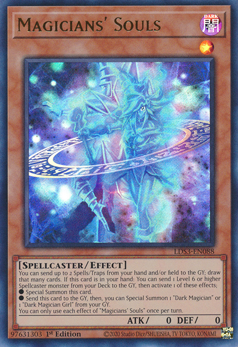 Magicians' Souls [LDS3-EN088] Ultra Rare | Card Merchant Takapuna