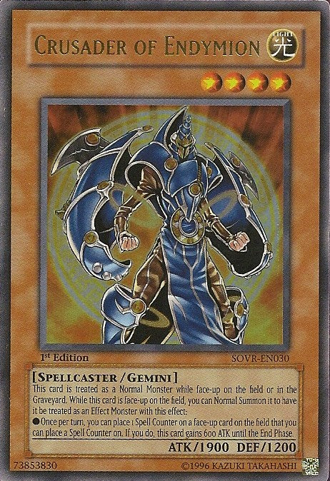 Crusader of Endymion [SOVR-EN030] Ultra Rare | Card Merchant Takapuna