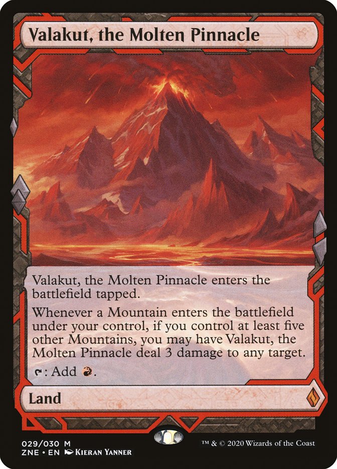 Valakut, the Molten Pinnacle (Expeditions) [Zendikar Rising Expeditions] | Card Merchant Takapuna