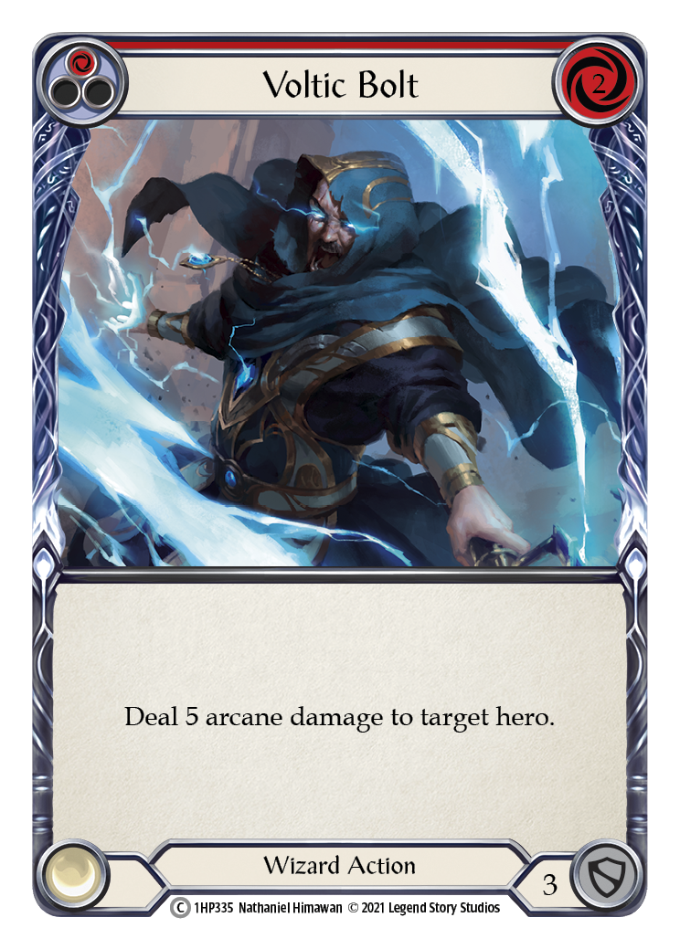 Voltic Bolt (Red) [1HP335] (History Pack 1) | Card Merchant Takapuna