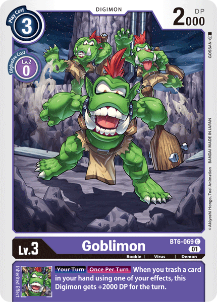 Goblimon [BT6-069] [Double Diamond] | Card Merchant Takapuna