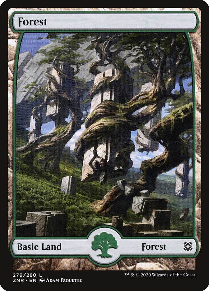 Forest (279) [Zendikar Rising] | Card Merchant Takapuna