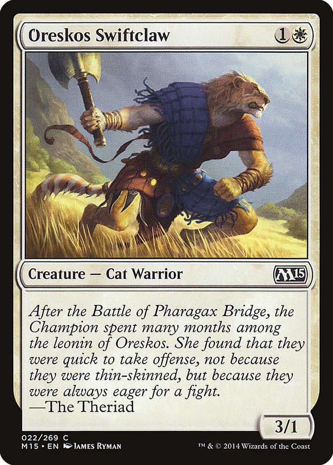 Oreskos Swiftclaw [Magic 2015] | Card Merchant Takapuna