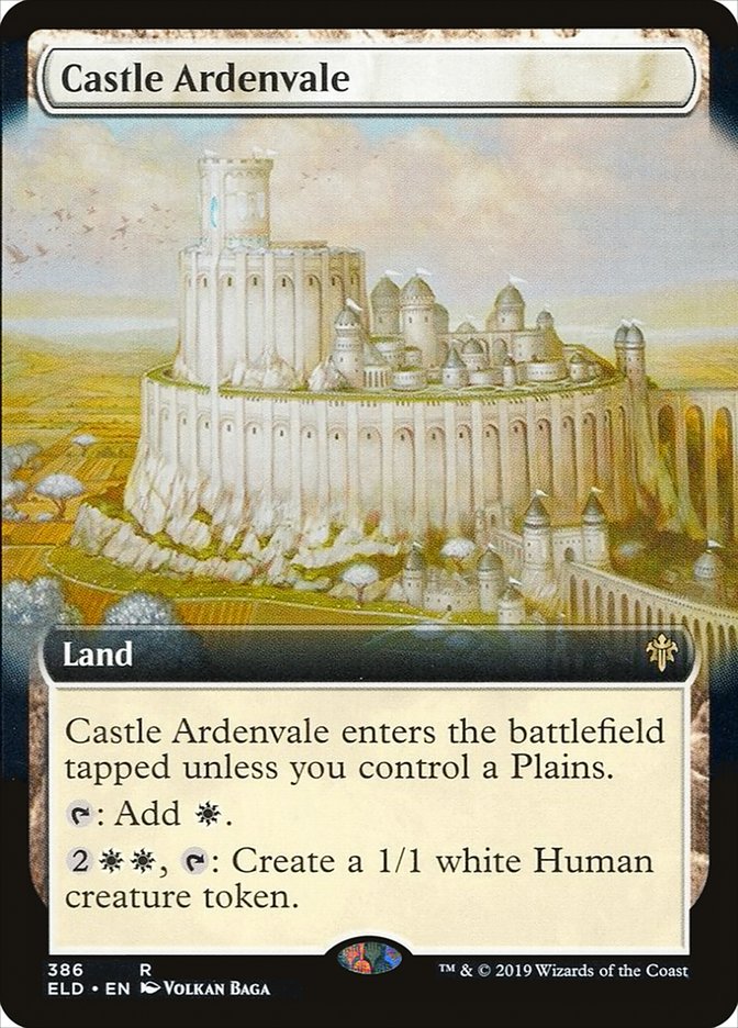 Castle Ardenvale (Extended Art) [Throne of Eldraine] | Card Merchant Takapuna