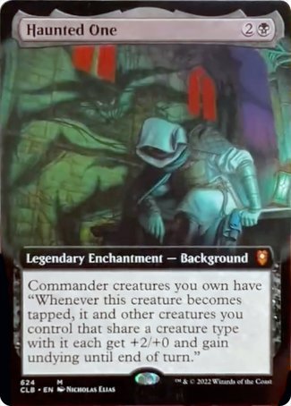 Haunted One (Extended Art) [Commander Legends: Battle for Baldur's Gate] | Card Merchant Takapuna