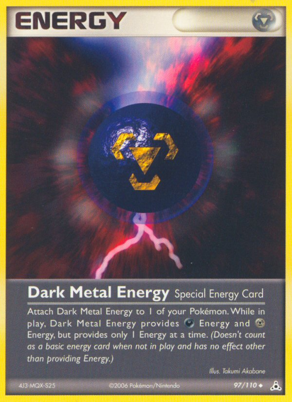 Dark Metal Energy (97/110) [EX: Holon Phantoms] | Card Merchant Takapuna