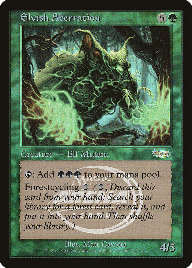 Elvish Aberration [Arena League 2003] | Card Merchant Takapuna