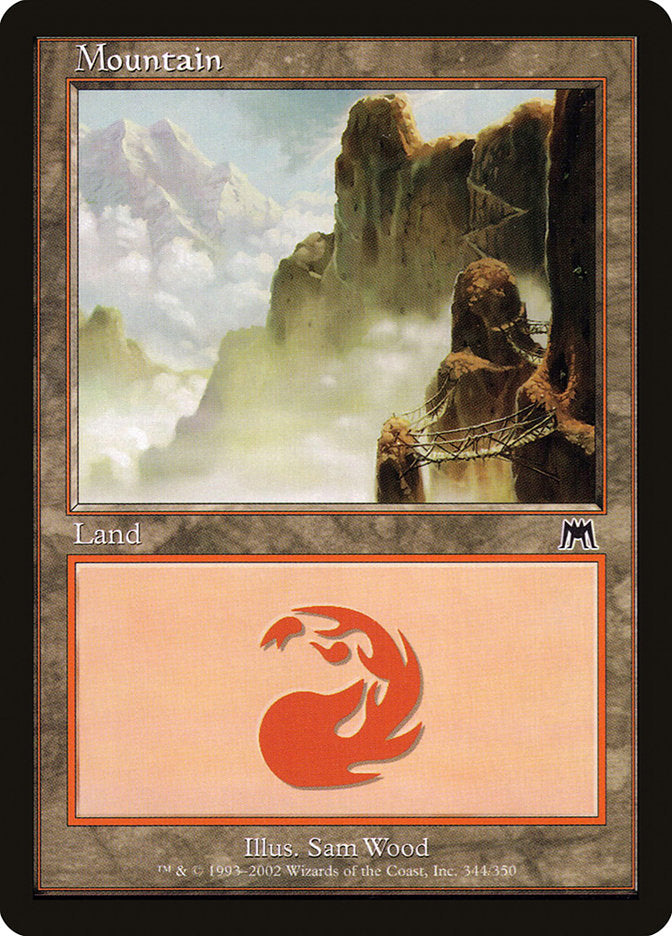 Mountain (344) [Onslaught] | Card Merchant Takapuna