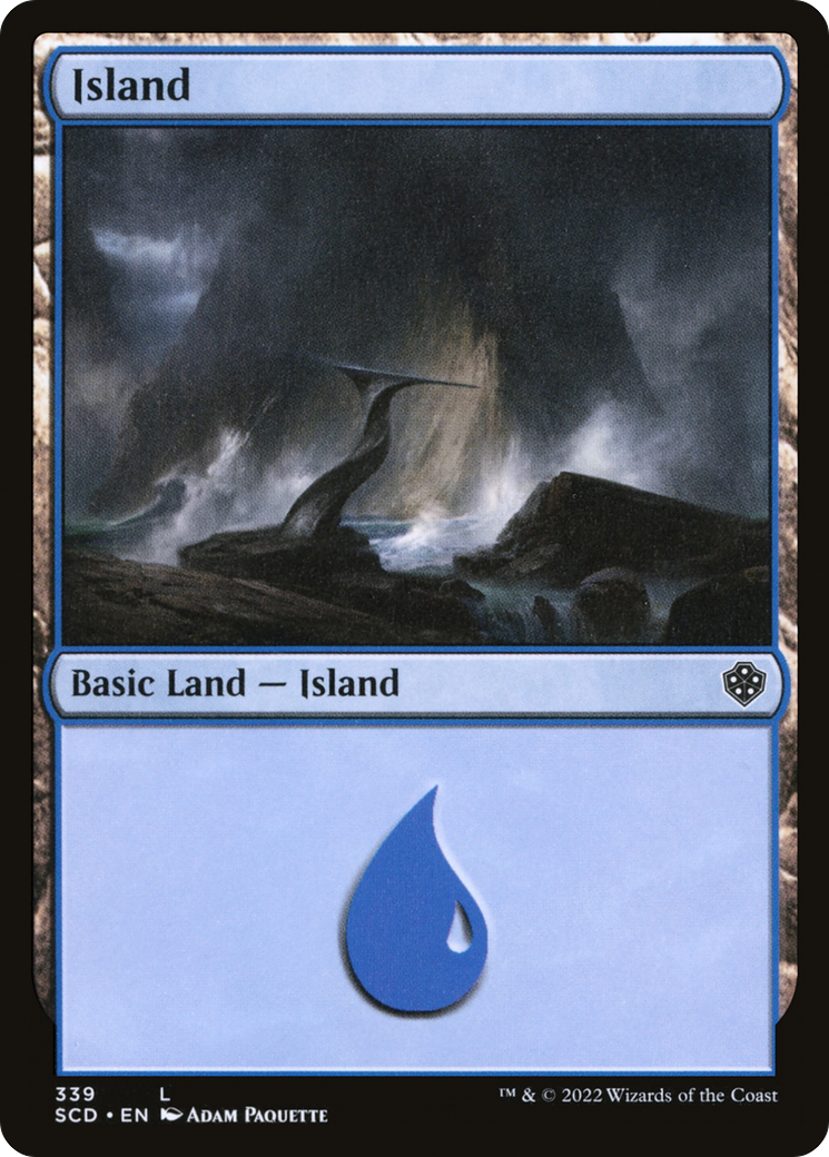 Island (339) [Starter Commander Decks] | Card Merchant Takapuna