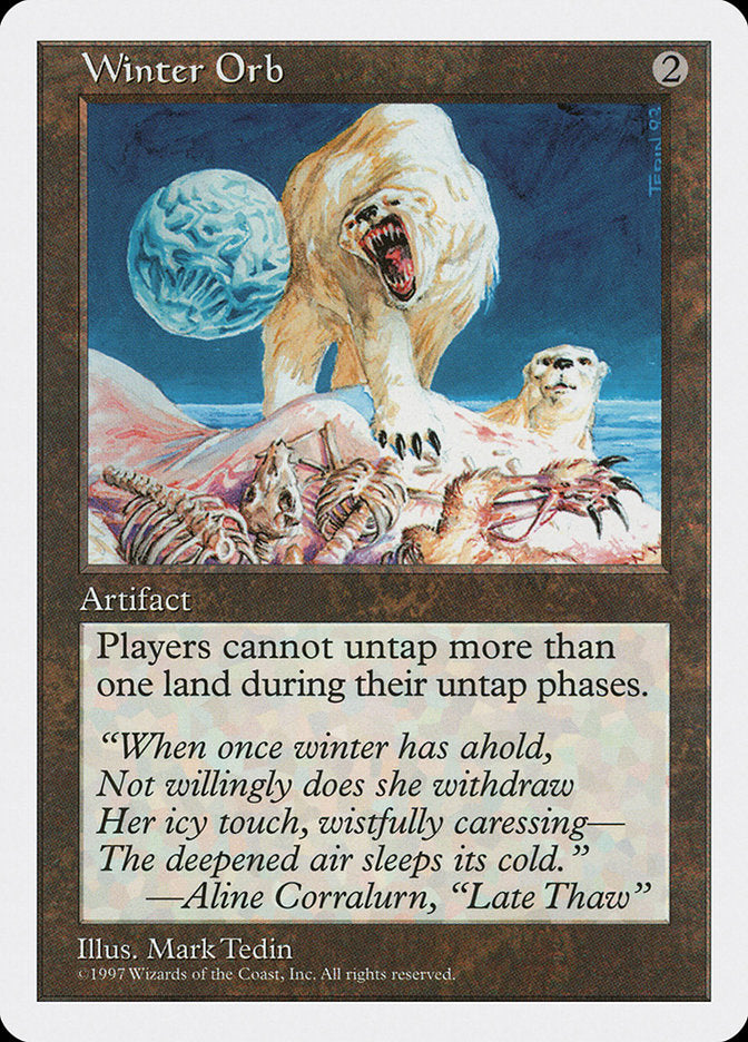 Winter Orb [Fifth Edition] | Card Merchant Takapuna