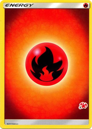 Fire Energy (Charizard Stamp #2) [Battle Academy 2020] | Card Merchant Takapuna