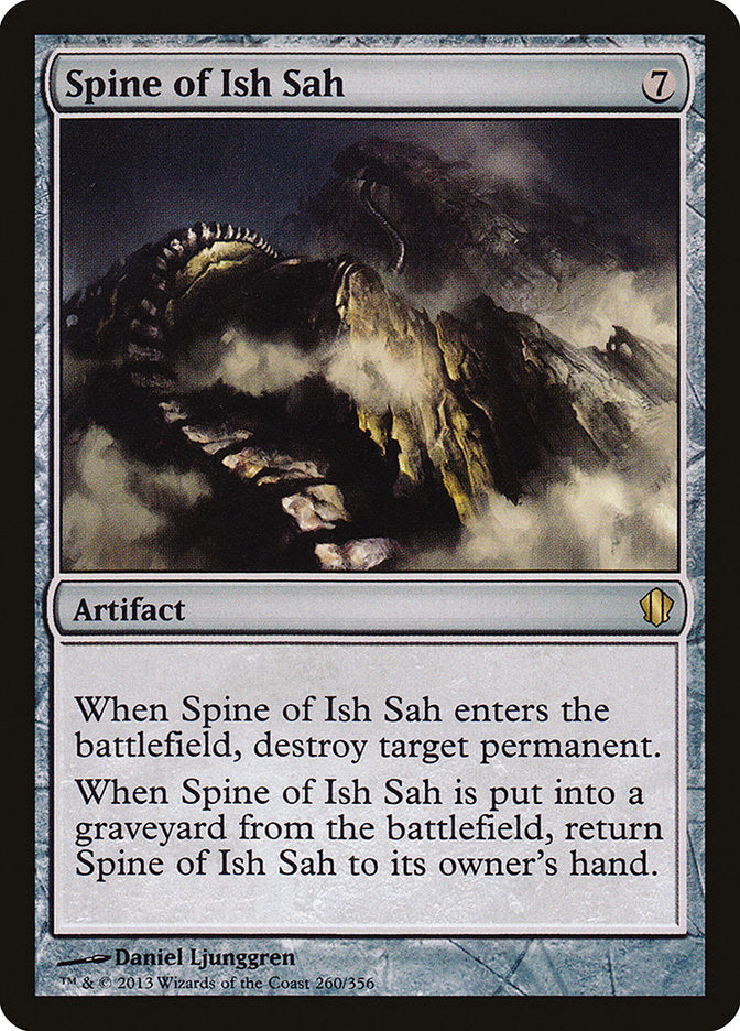 Spine of Ish Sah [Commander 2013] | Card Merchant Takapuna