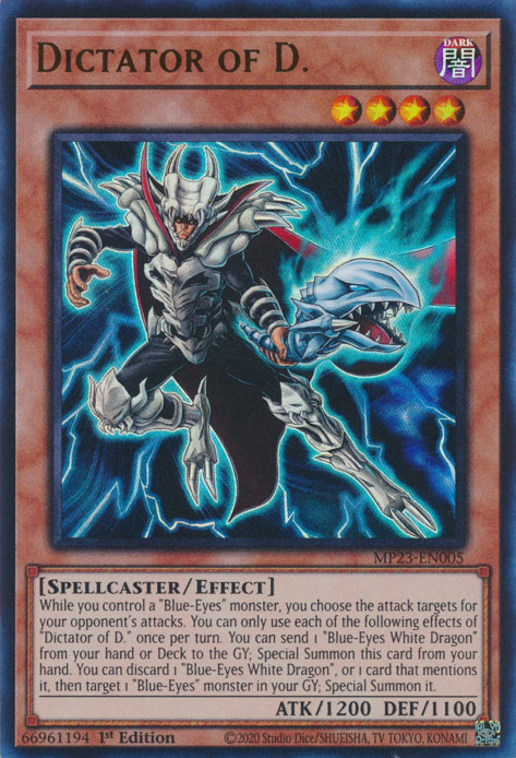 Dictator of D. [MP23-EN005] Ultra Rare | Card Merchant Takapuna