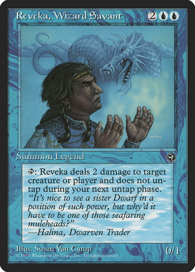 Reveka, Wizard Savant [Homelands] | Card Merchant Takapuna