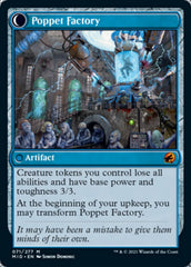 Poppet Stitcher // Poppet Factory [Innistrad: Midnight Hunt] | Card Merchant Takapuna