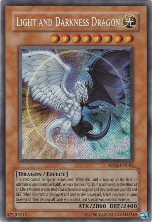 Light and Darkness Dragon [RP02-EN095] Secret Rare | Card Merchant Takapuna