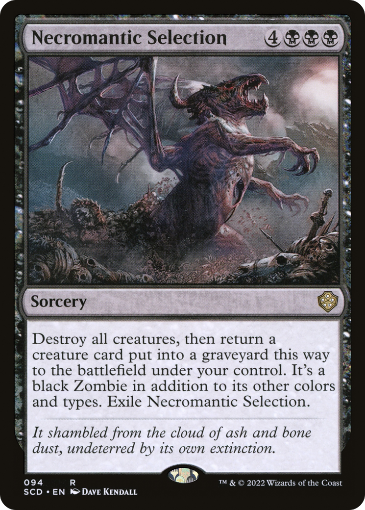 Necromantic Selection [Starter Commander Decks] | Card Merchant Takapuna