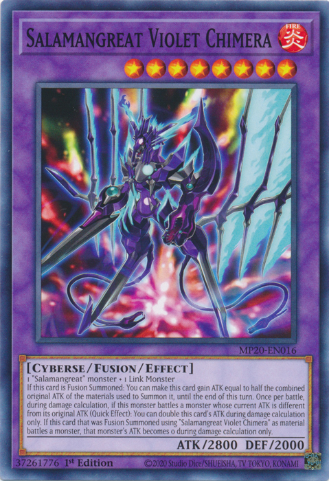 Salamangreat Violet Chimera [MP20-EN016] Common | Card Merchant Takapuna