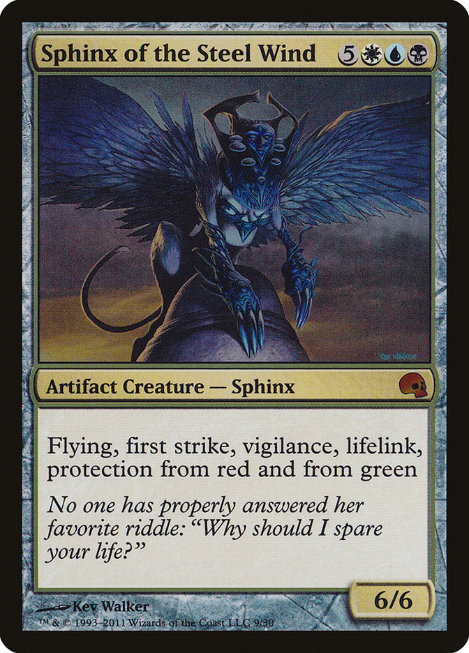 Sphinx of the Steel Wind [Premium Deck Series: Graveborn] | Card Merchant Takapuna