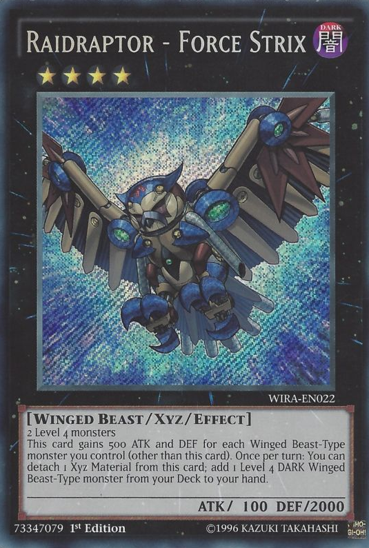 Raidraptor - Force Strix [WIRA-EN022] Secret Rare | Card Merchant Takapuna