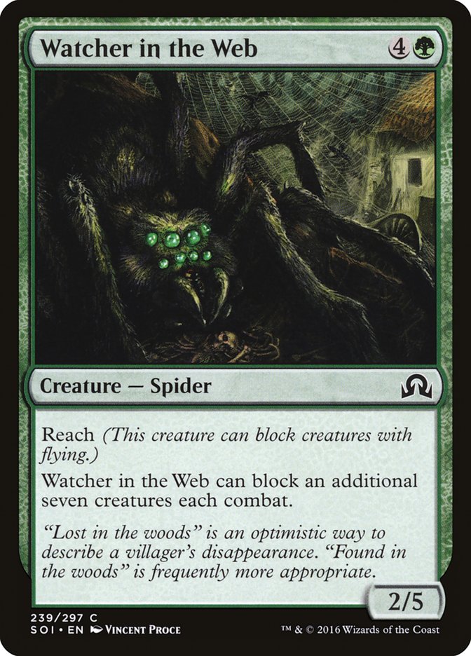 Watcher in the Web [Shadows over Innistrad] | Card Merchant Takapuna