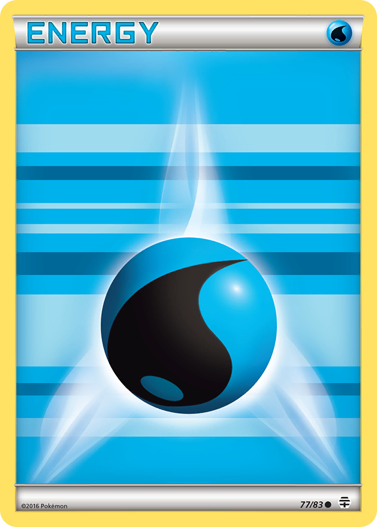 Water Energy (77/83) [XY: Generations] | Card Merchant Takapuna